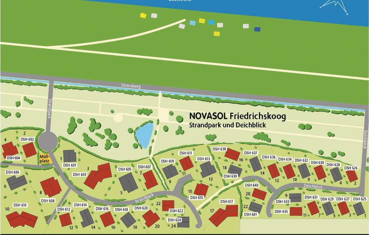 Friedrichskoog-Deichblick 9 Villa ภายนอก รูปภาพ